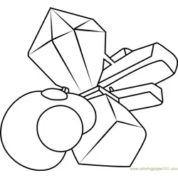 Cluster Gems Steven Universe Free Coloring Page for Kids