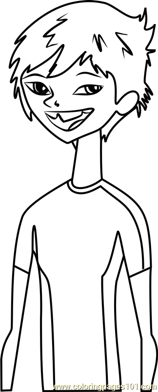 George Ridgemount Stoked Coloring Page for Kids - Free Stoked Printable