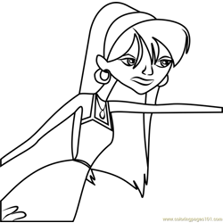 Blair Stoked Free Coloring Page for Kids