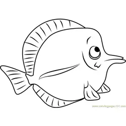 Sonny Stoked Free Coloring Page for Kids