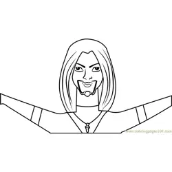 Vlad Stoked Free Coloring Page for Kids