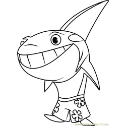 Wipeout Stoked Free Coloring Page for Kids