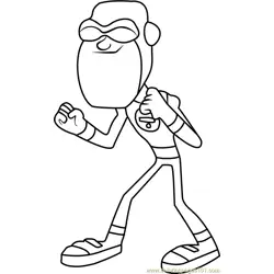 Billy Numerous Free Coloring Page for Kids