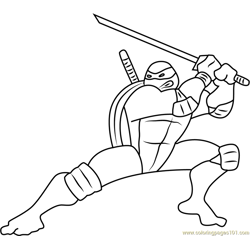 Leo Courageous Leader Free Coloring Page for Kids
