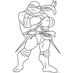 Raphael Free Coloring Page for Kids
