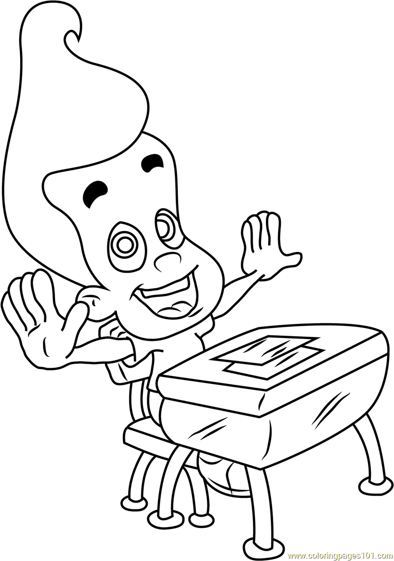Jimmy Neutron Genius Boy Coloring Page for Kids - Free The Adventures of  Jimmy Neutron, Boy Genius Printable Coloring Pages Online for Kids -   | Coloring Pages for Kids