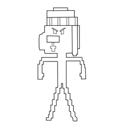 8 bit dog The Amazing World of Gumball Free Coloring Page for Kids