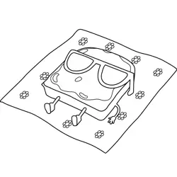 Anton The Amazing World of Gumball Free Coloring Page for Kids