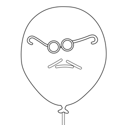 Dexter Keane The Amazing World of Gumball Free Coloring Page for Kids