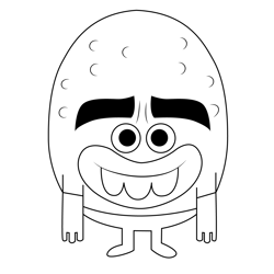 Felix The Amazing World of Gumball Free Coloring Page for Kids