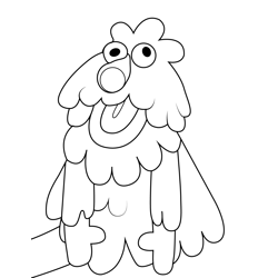 Frank The Amazing World of Gumball Free Coloring Page for Kids