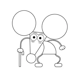 Louie Watterson The Amazing World of Gumball Free Coloring Page for Kids