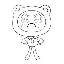 Ripley 2000 manager The Amazing World of Gumball Free Coloring Page for Kids