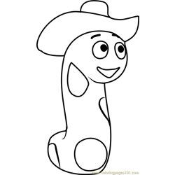Herman Free Coloring Page for Kids