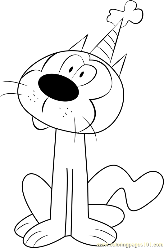 Cliff Coloring Page for Kids - Free The Loud House Printable Coloring