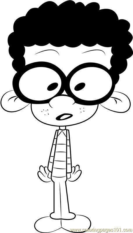 Download Clyde McBride Coloring Page for Kids - Free The Loud House ...