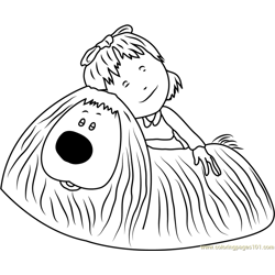 Dylan and Dougal Free Coloring Page for Kids