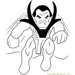Baron Mordo Free Coloring Page for Kids
