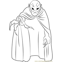 Chthon Free Coloring Page for Kids