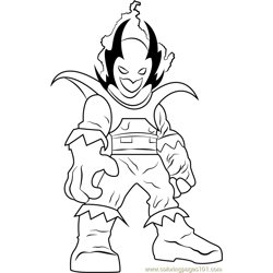 Dormammu Free Coloring Page for Kids