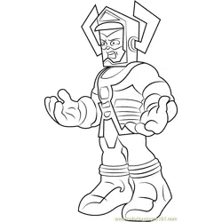 Galactus Free Coloring Page for Kids