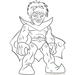 Nightmare Free Coloring Page for Kids