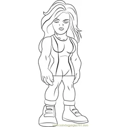 She-Hulk Free Coloring Page for Kids