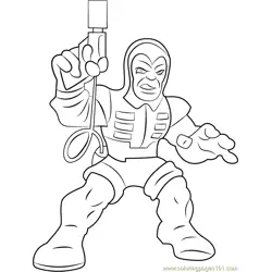 Trapster_2 Free Coloring Page for Kids