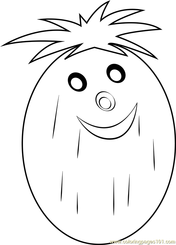 Mr Coloring Page for Kids - Free Total Drama Island Printable Coloring