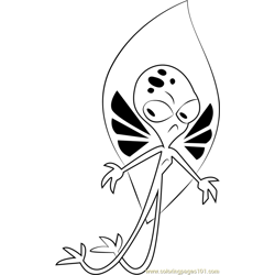 Aliens aka Facehoggers Free Coloring Page for Kids
