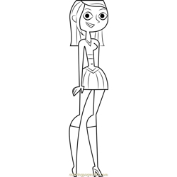 Amy Free Coloring Page for Kids