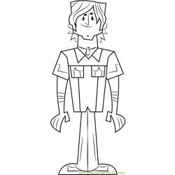 Chris Free Coloring Page for Kids