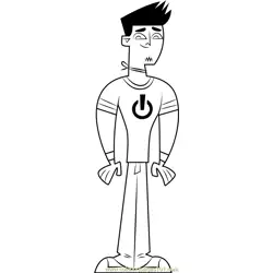 Devin Free Coloring Page for Kids