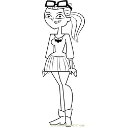 Jen Free Coloring Page for Kids
