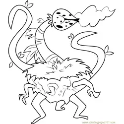 Larry Free Coloring Page for Kids