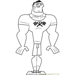 Ryan Free Coloring Page for Kids