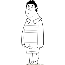 Sam Free Coloring Page for Kids
