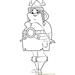 Tammy Free Coloring Page for Kids