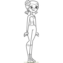 Zoey Free Coloring Page for Kids