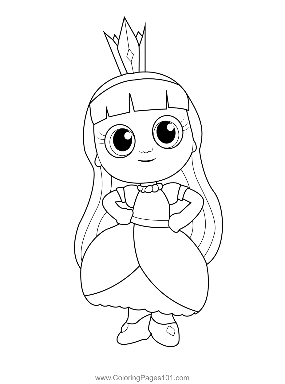 True And The Rainbow Kingdom Coloring Pages