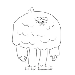 Yetis True and the Rainbow Kingdom Free Coloring Page for Kids