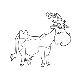 Messy Bessy Uncle Grandpa Free Coloring Page for Kids