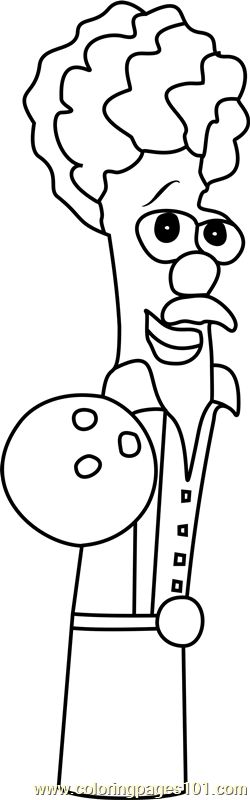 Art Bigotti Coloring Page for Kids - Free VeggieTales Printable