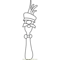 George Free Coloring Page for Kids
