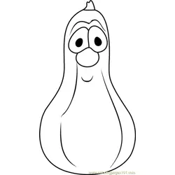 Jerry Gourd Free Coloring Page for Kids