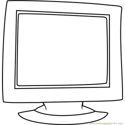 Qwerty Free Coloring Page for Kids