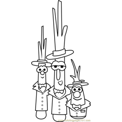 VeggieTales Coloring Pages Printable for Free Download