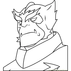 Commander Prorok Free Coloring Page for Kids
