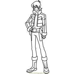 Keith Free Coloring Page for Kids