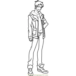Lance Free Coloring Page for Kids
